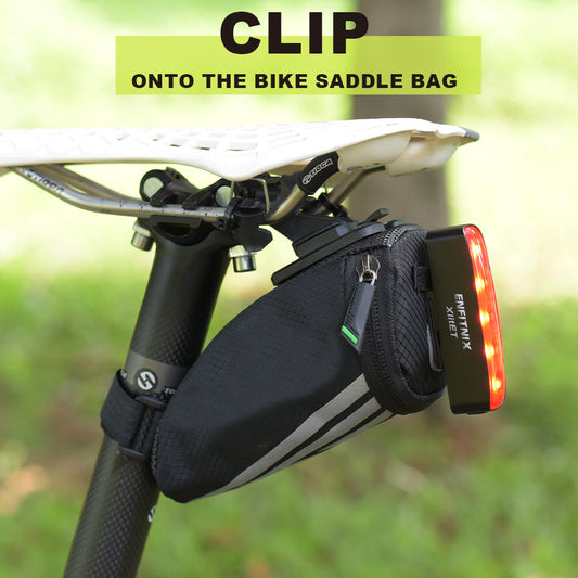 XlitET Smart Bike Tail Light – Brake Sensor, Auto On/Off, Waterproof