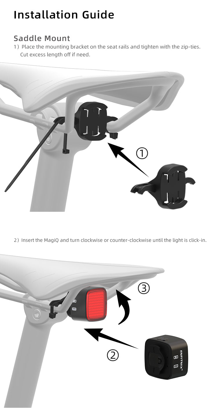 MagiQ Smart Emoji Bike Tail light