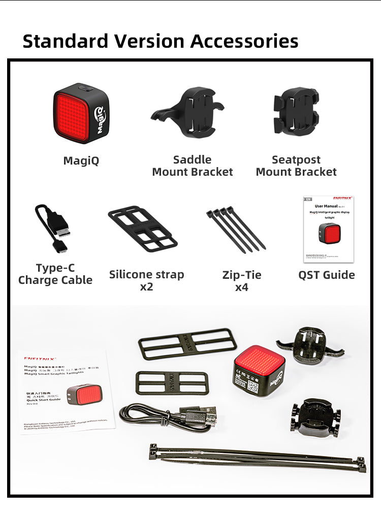 MagiQ Smart Emoji Bike Tail light