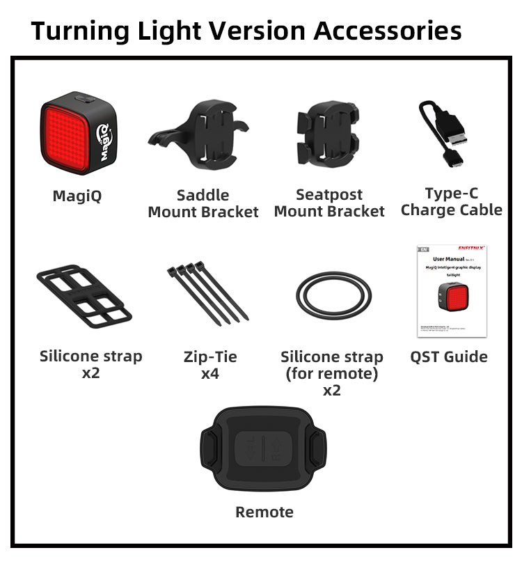 MagiQ Smart Emoji Bike Tail light
