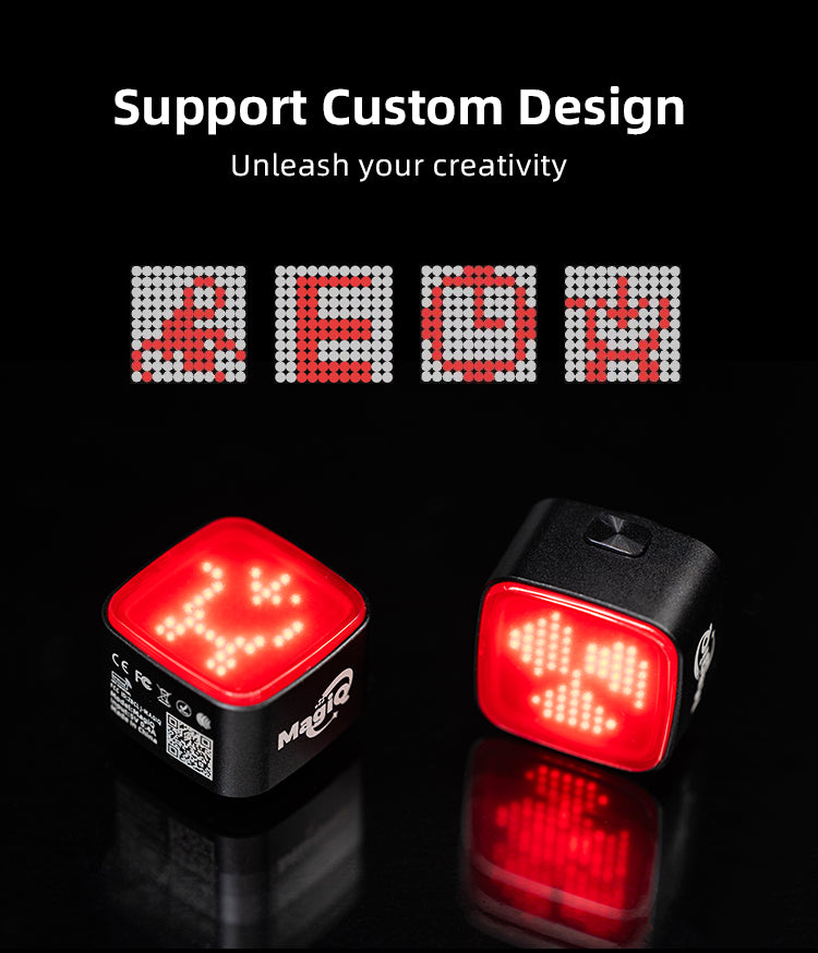 MagiQ Smart Emoji Bike Tail light
