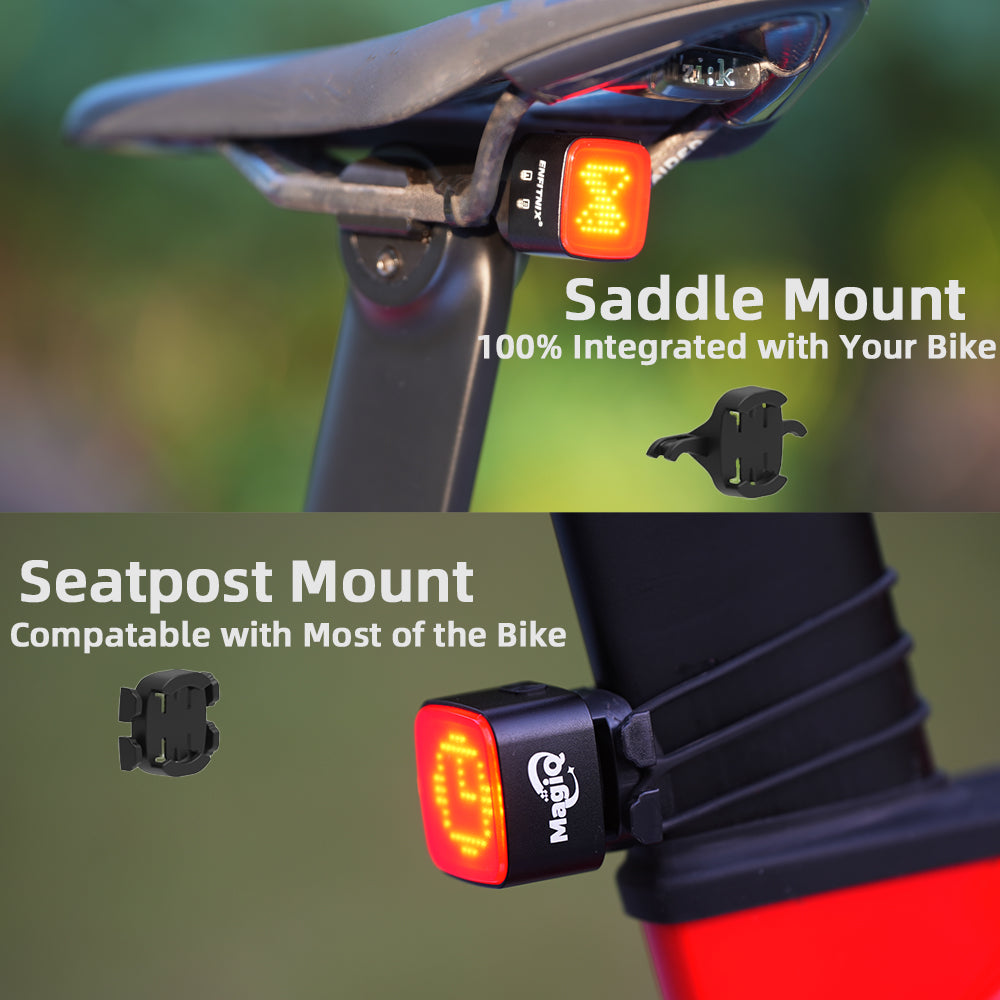 Bike light saddle&seatpost monut