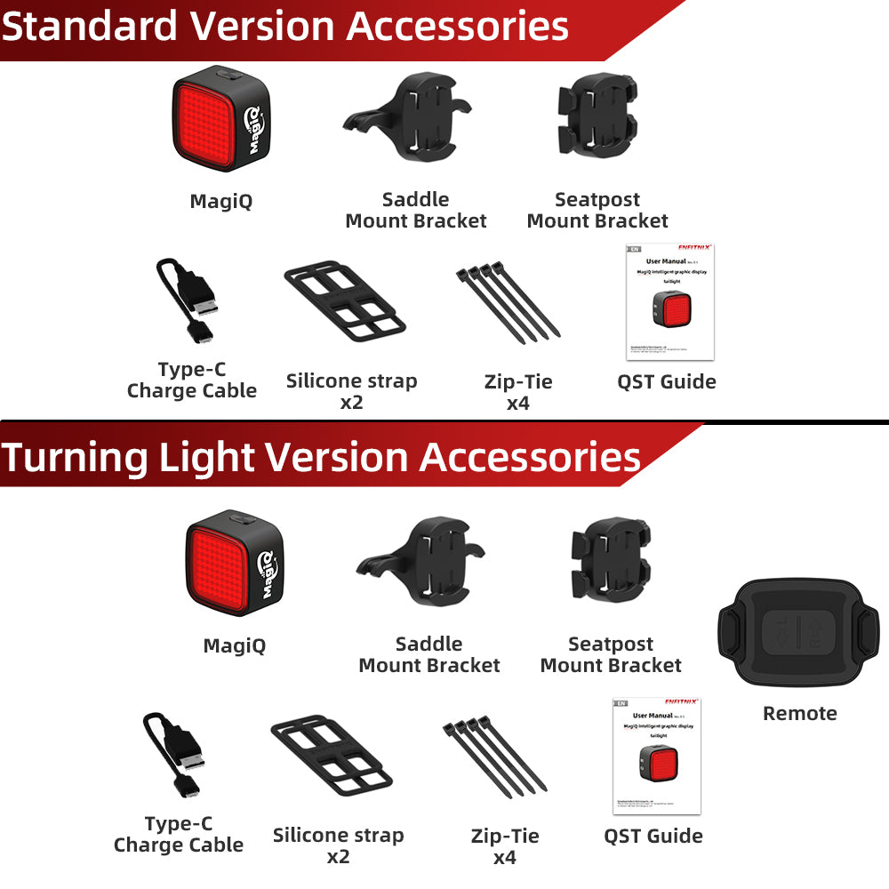MagiQ SMART BIKE LIGHT ACCESSORIES