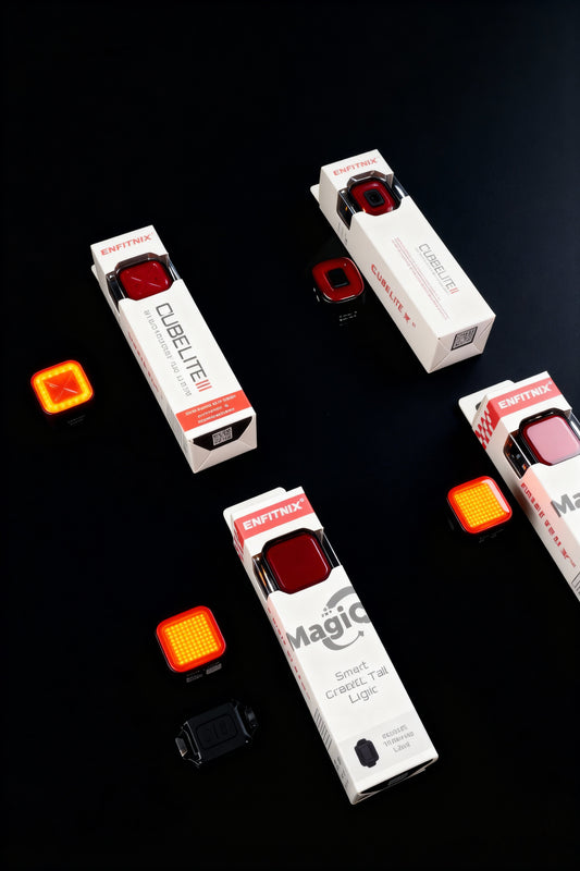 Complete Guide to the ENFITNIX Cubelite Series: High-Performance Rear Bike Lights for Safety and Style.