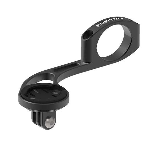 Black camera mount with 'Enfitix' branding on a white background