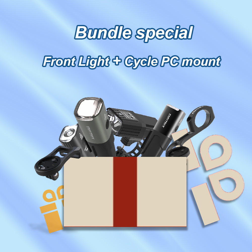 Front Light and Cycle PC Mount