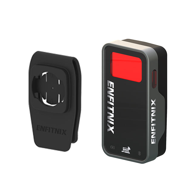 Two Enfitnix devices on a white background