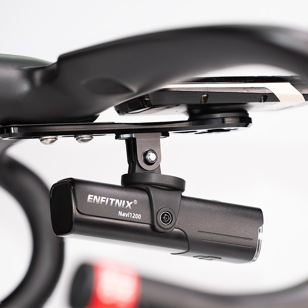Bicycle camera mounted on a bike with ENFITNIX branding