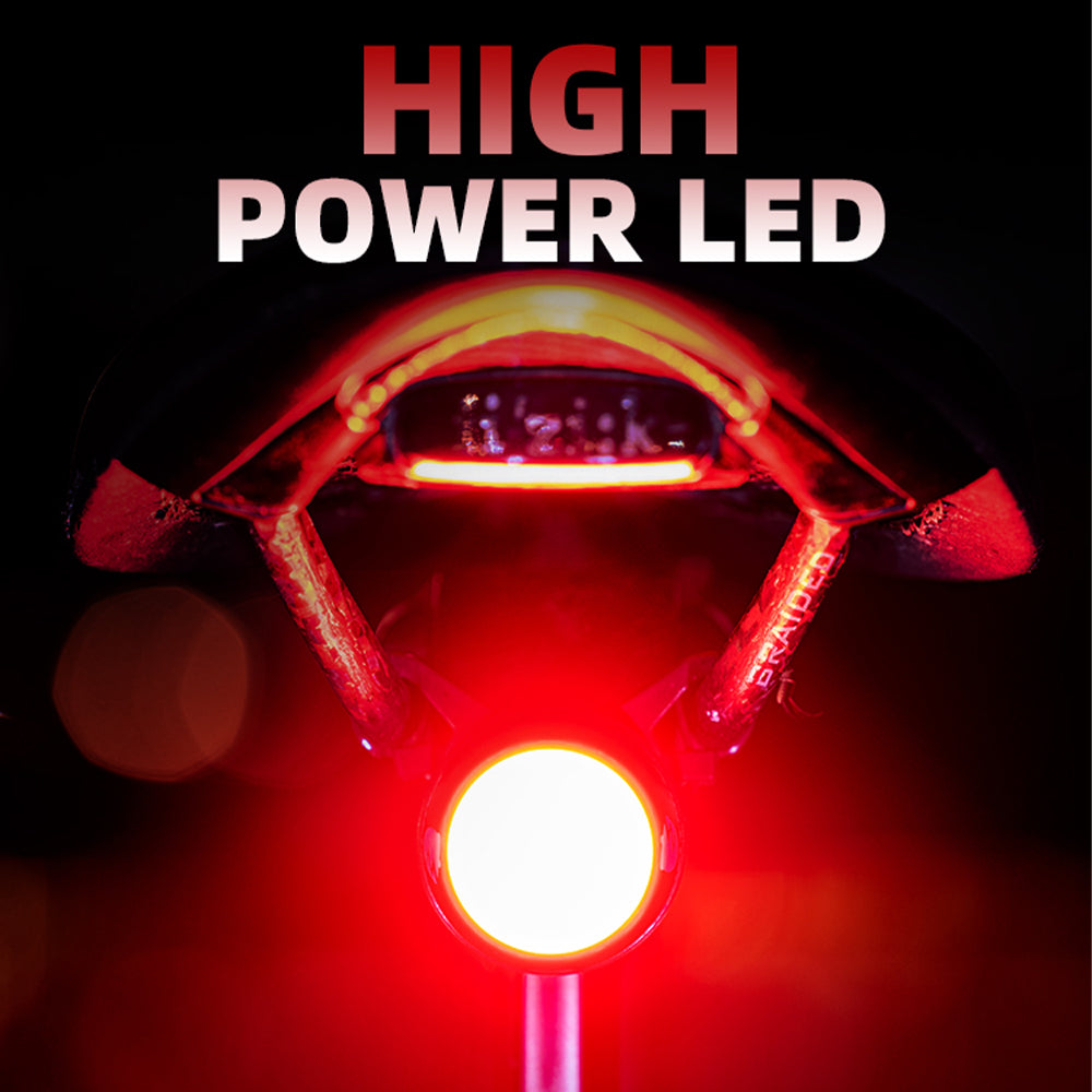 High power LED light on a dark background with 'HIGH POWER LED' text.