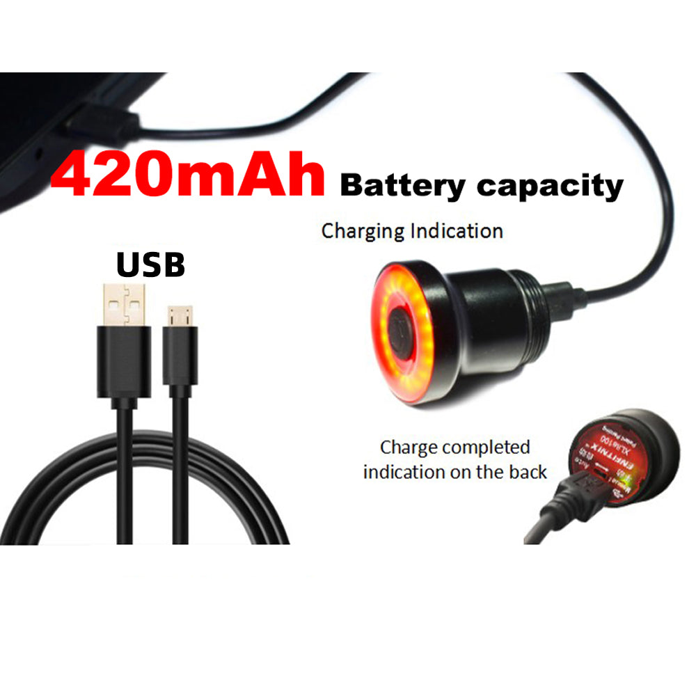 USB cable with a battery indicator showing 420mAh capacity on a white background.