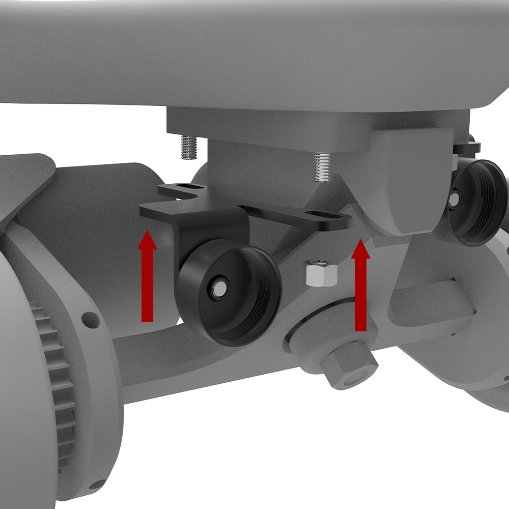 Xlite100SR Skateboard Tail Light Mount Bracket（2pcs）