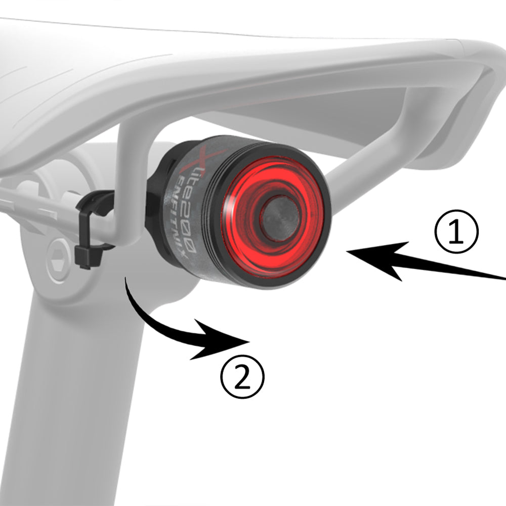 Seatpost Mount Bracket for Xlite200/CubeLite III/MagiQ/XliteSE/The nut/XliteBT/RR01