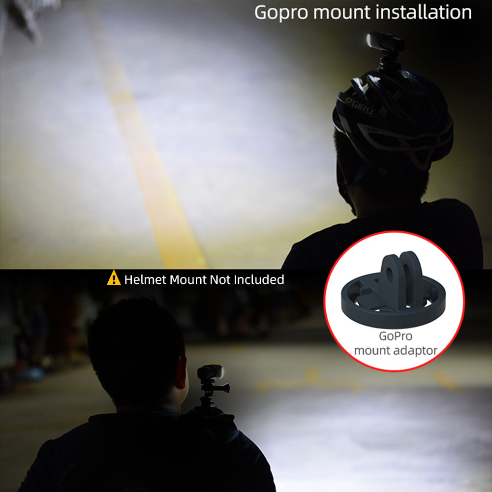 bike helmet headlight