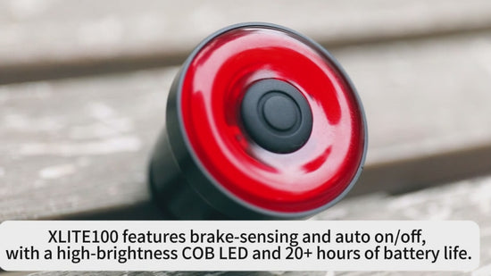 Xlite100 Smart Bike Taillight Video