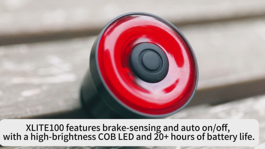 Xlite100 Smart Bike Taillight Video