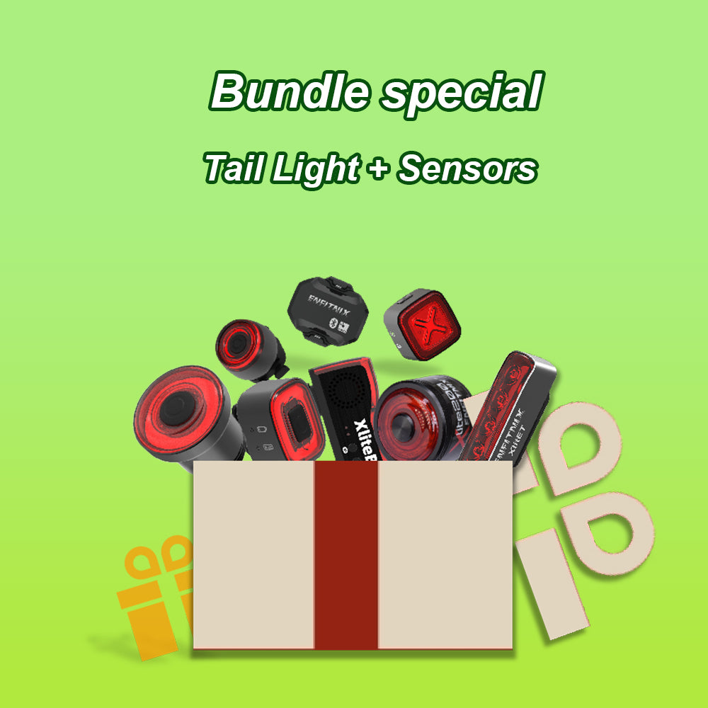 Spring Gift Box Promotion: Bicycle Tail Light and Speed Sensor